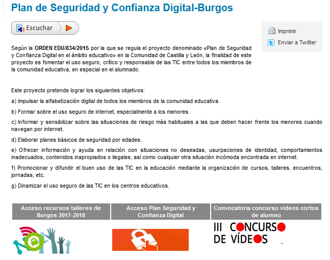 Web del APE Burgos #seconcyl